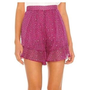 Sabina Musayev: Memphis Shorts in Pink Print size S